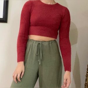 NWOT Urban Outfitters Soft Cropped Hem Knit Sweater! <3
